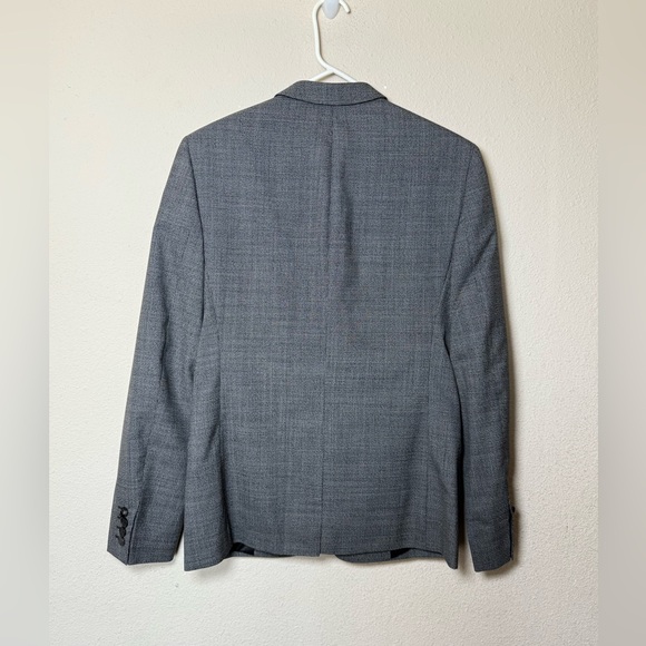 NWT The Kooples Gray Checkered Mens Blazer. Size FR 44, US XS - Picture 3 of 14